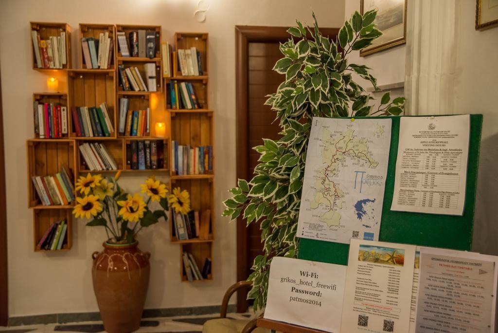 Grikos Hotel Pátmosz Kültér fotó